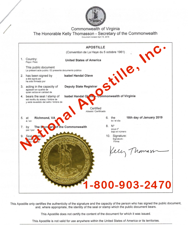 Apostille Meaning